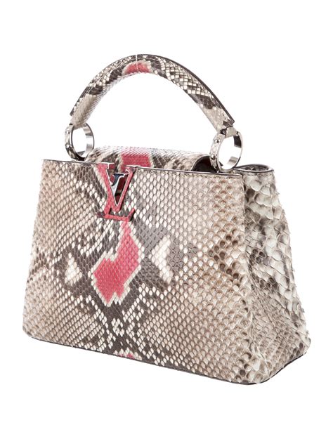 louis vuitton capucines bag|louis vuitton capucines bb python.